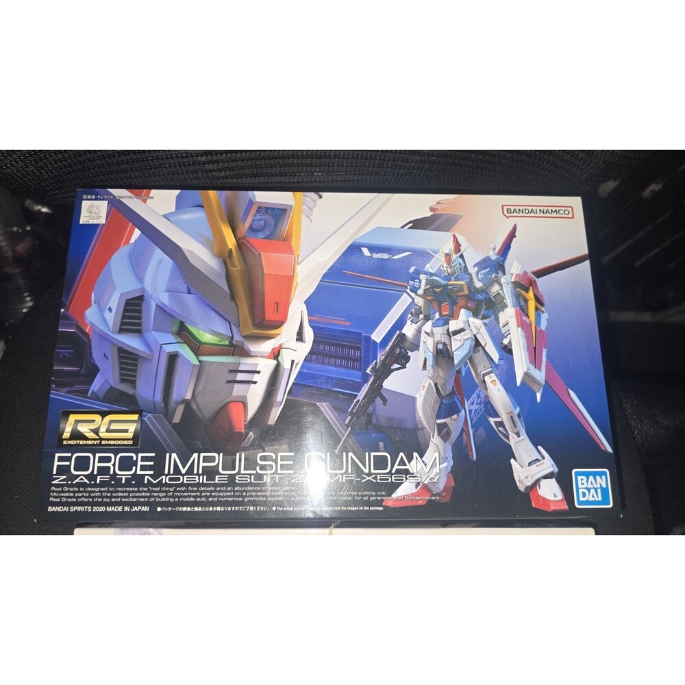 Bandai - GUNDAM - RG - FORCE IMPULSE GUNDAM/Gundam Aerial Rebuild-RG Lot Of 2